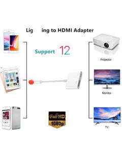 HDMI It Is Suitable For Apple 14 Mobile Phone To TV Projection Screen Converter Lightning To HDMI HD Screen Cable  - Image 3