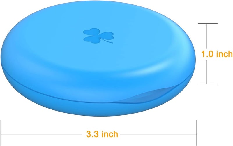 ARGOMAX 2 Pack Retainer Case, Aligner Case, Orthodontic Retainer Case, Retainer Mouth Guards Travel Case - Blue. - Image 2