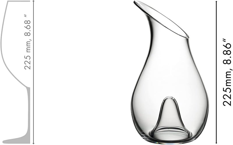 Riedel O Hand-Blown Crystal Wine Decanter - 750ml Capacity, Clear - Image 5