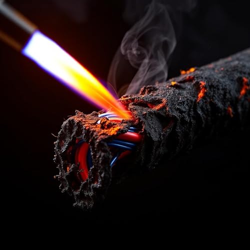 Electriduct 3/4" Flame Retardant Wire Loom Polypropylene Split Tubing Corrugated Conduit (19.5mm ID) - 10 Feet - Black - Image 5