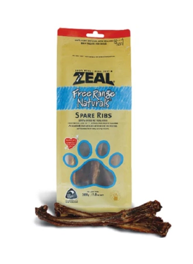 Zeal Free Range Naturals Dried Spare Ribs 200g