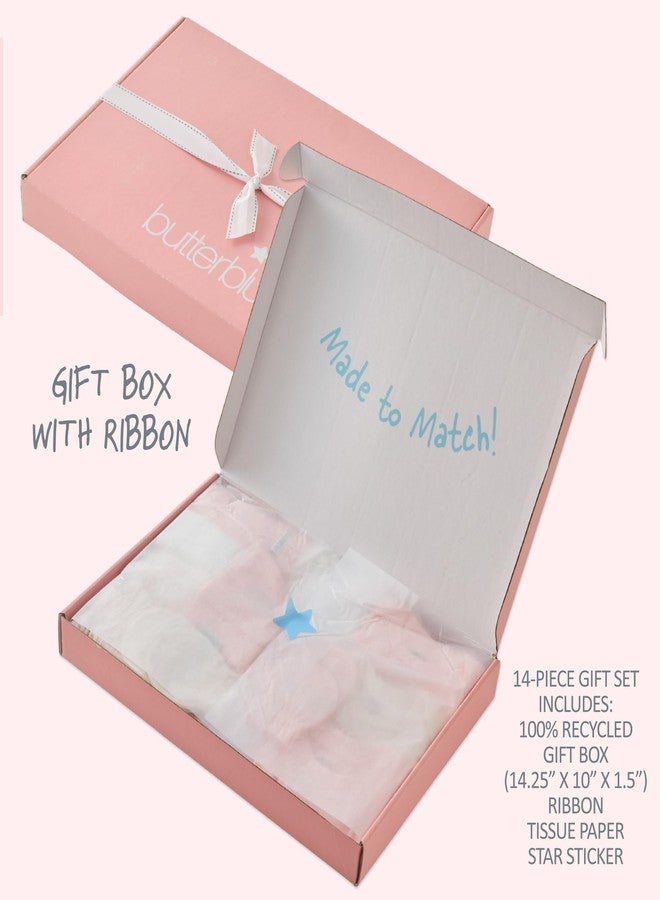 Butterblu Welcome Home 14-Piece Baby Gift Set 100% Organic Cotton in Box - Image 3