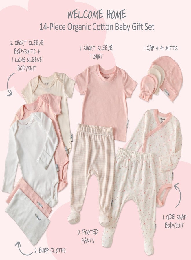 Butterblu Welcome Home 14-Piece Baby Gift Set 100% Organic Cotton in Box - Image 2