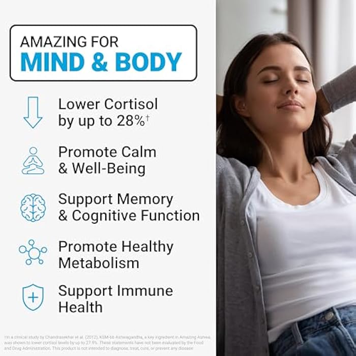 Force Factor Amazing Ashwa for Stress Relief, Memory, Focus, and Immune Support Health, Ashwaganda Supplement with KSM-66 Ashwagandha for Stress, 60 Soft Chews - Image 2