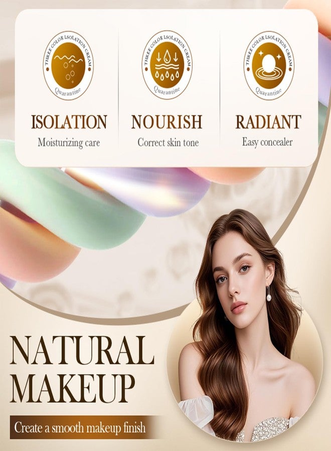 Deepmind Avocado 4 In 1 Primer for Face Before Makeup,Isolation Cream Face Tinted Moisturizer,One Step Color Corrector,Makeup Primer Blurs Facial Serum Oil Control& Concealer Skin Tone Correcting,Radiance Skin - Image 2