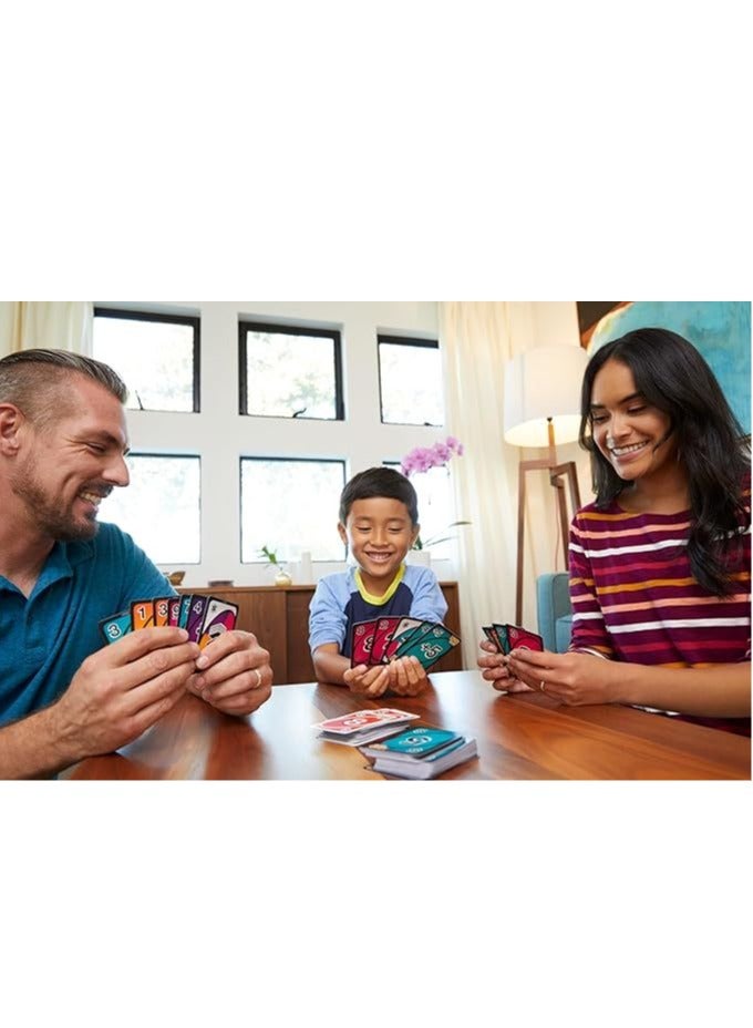 Mattel Games Mattel Uno Flip! Card Game, Multicolor, Standard, Paper - Image 3