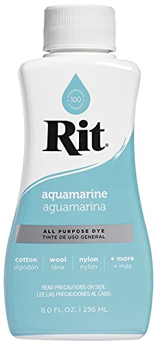 Rit Dye All Purpose Liquid Dye - Aquamarine 8oz Bottles - Image 1