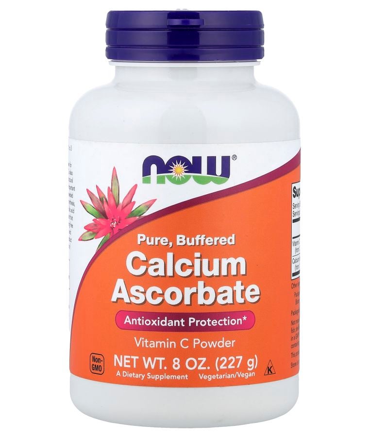 Pure Buffered Calcium Ascorbate Vitamin C Powder 8 oz (227 g)