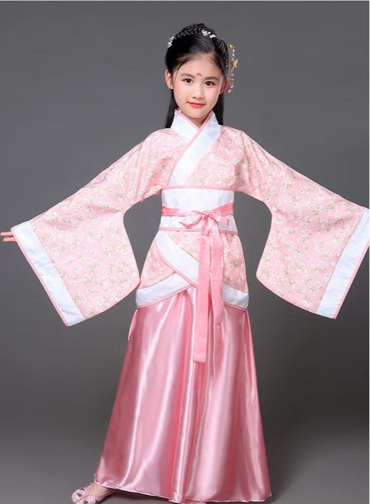 JOGAMS Chinese Traditional Hanfu Costume Girl Ancient Han Dynasty Dress Oriental Princess Dress Elegance Tang Dynasty Dance Costume - Image 2