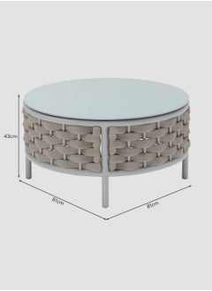 AL HUZAIFA FURNITURE Loop Outdoor Round Center Table  - Image 4