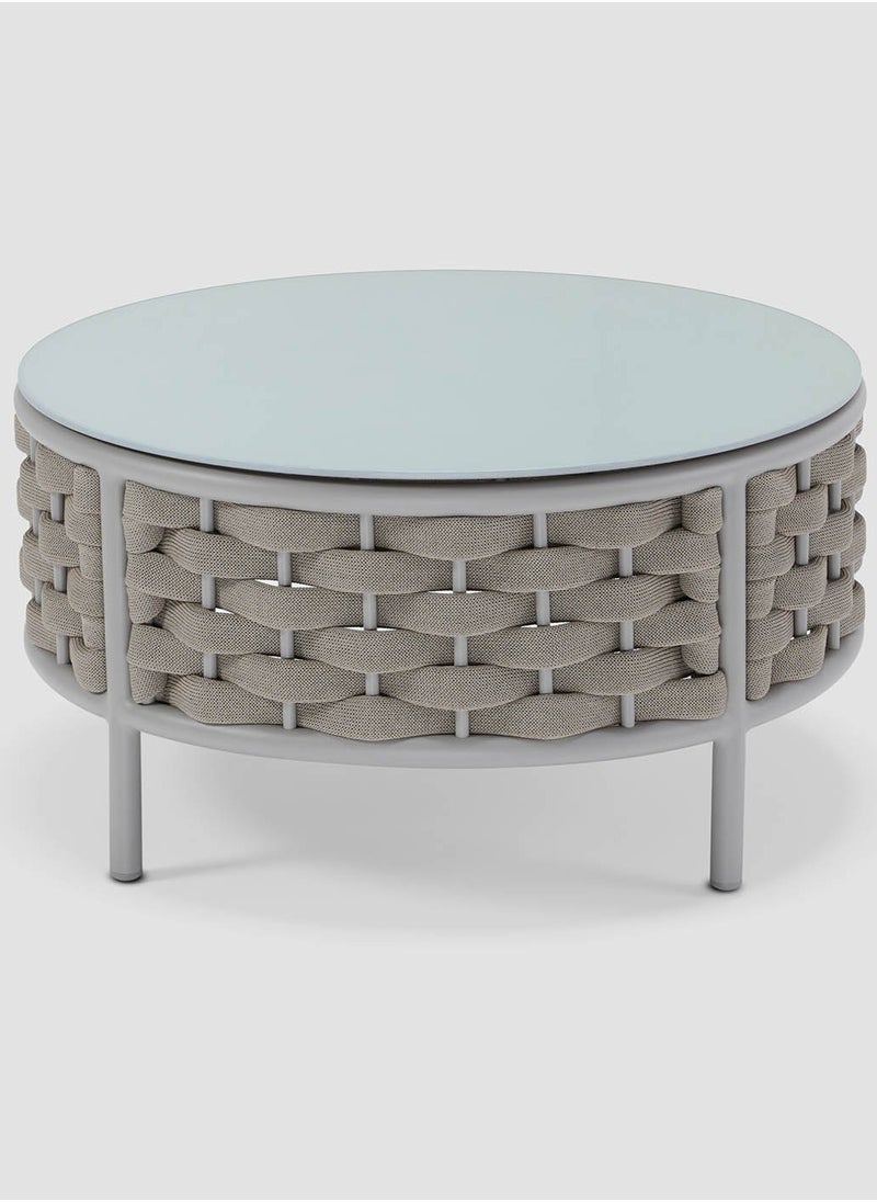 AL HUZAIFA FURNITURE Loop Outdoor Round Center Table  - Image 1