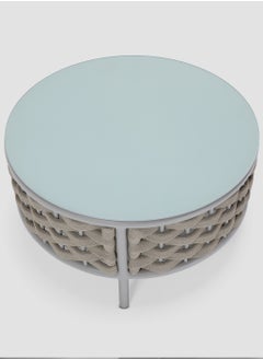 AL HUZAIFA FURNITURE Loop Outdoor Round Center Table  - Image 2