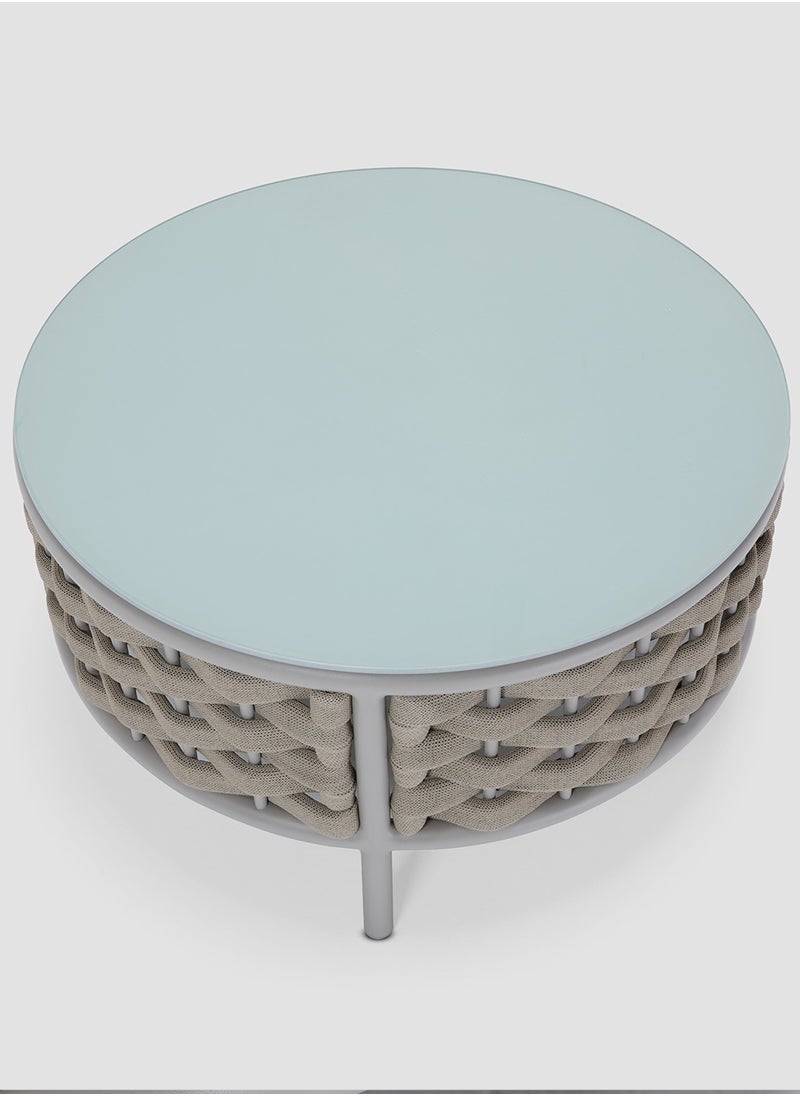 AL HUZAIFA FURNITURE Loop Outdoor Round Center Table  - Image 2