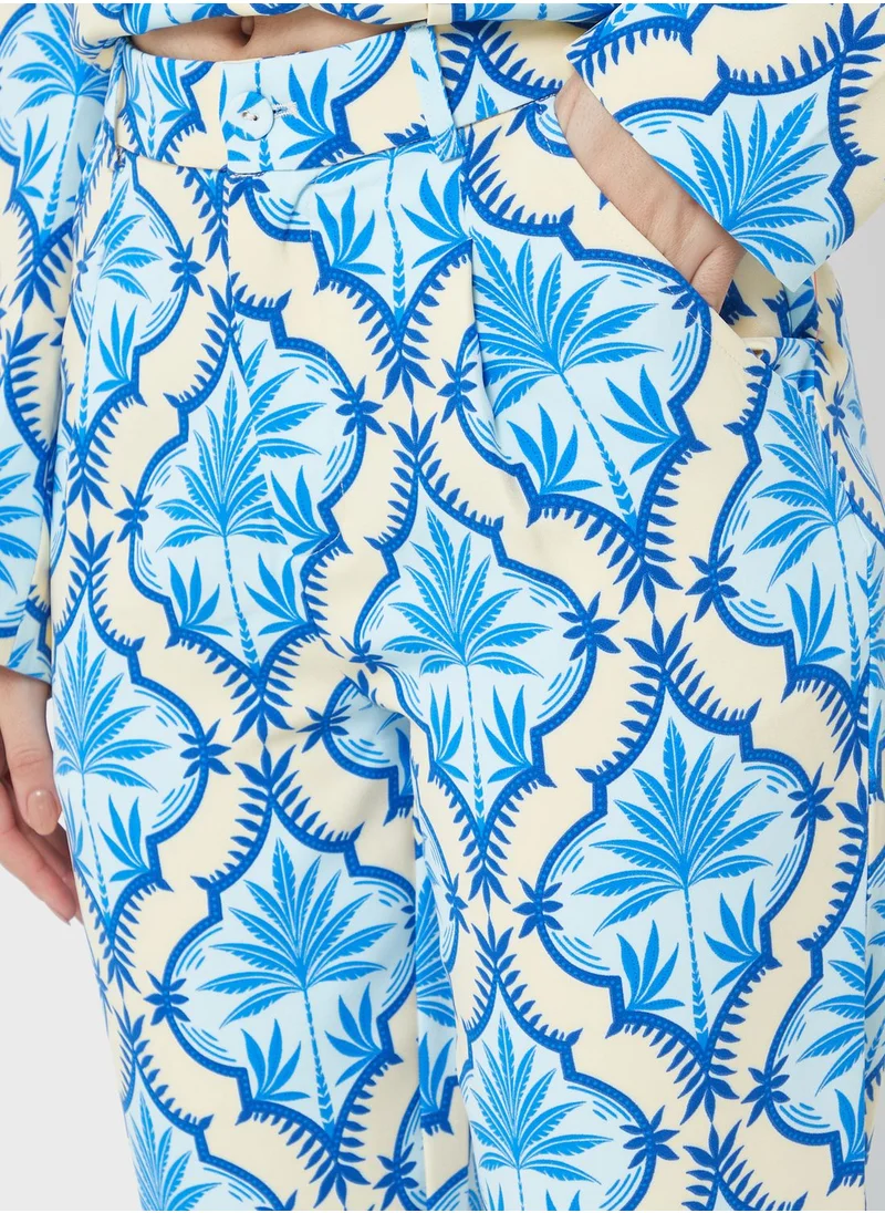 Never fully Dressed High Waist Printed Pants