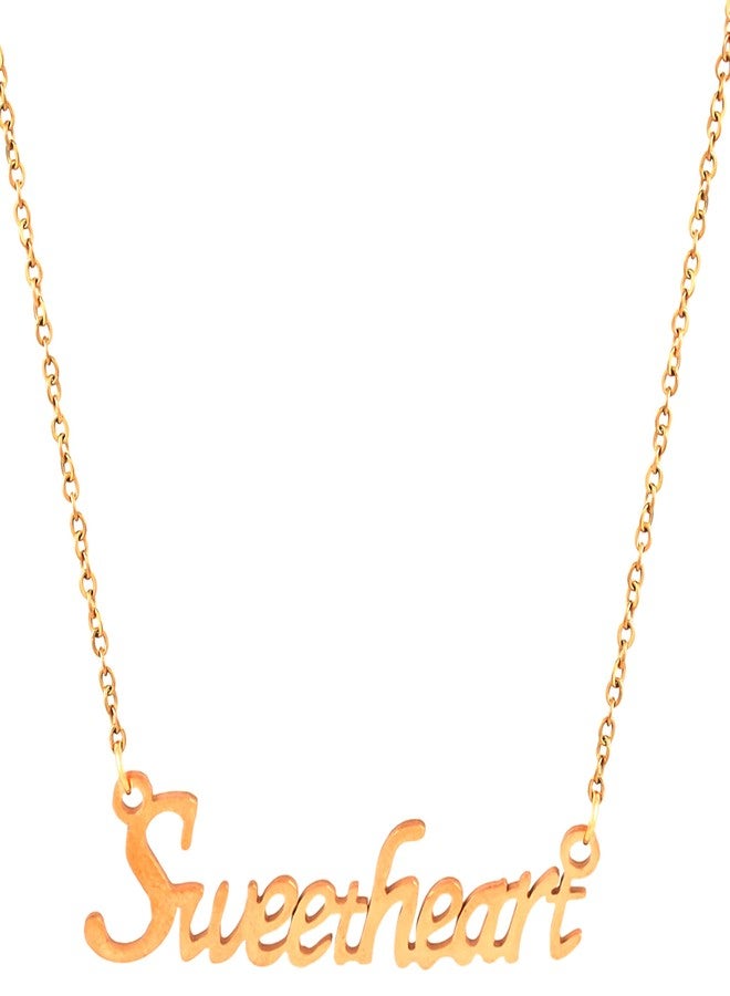 Thrillz Valentine Special Sweetheart Pendant For Women and Girls Couple Gift Pendant For Girlfriend Fashion Jewellery - Image 1