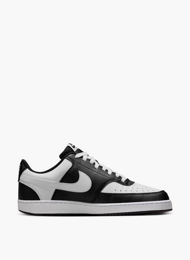 Nike Men COURT VISION LO NN P Lace-Up Sneakers - Image 1