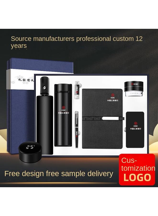 Bluejw Notebook Gift Box Suit Set As A Companion Gift Notepad Thousands Of Miles Of Rivers And Mountains Map Can Be Ordered As A Hand Account Book Stationery The Imperial Palace - Image 4