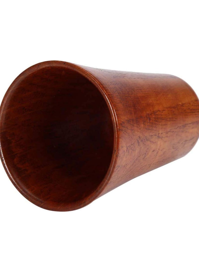 GGOOT Durable Practical Wood Mug, Beer Cups Wooden Cup, for Tea Coffee - Image 1