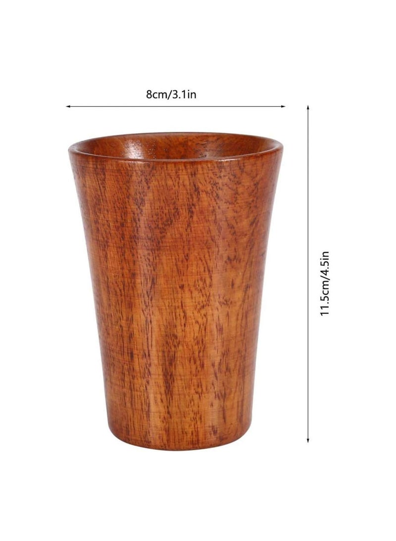 GGOOT Durable Practical Wood Mug, Beer Cups Wooden Cup, for Tea Coffee - Image 3