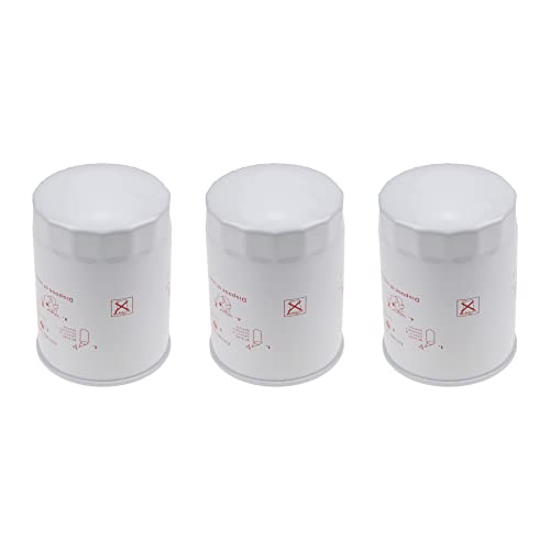 JZGRDN 3PCS Fuel Filter 16631-43560 HH166-43560 Compatible with Kubota V2203 V3307 Engine SSV65 SSV75 SVL75 SVL90 Loader M5700 M6800 M8200 M9000 M9960 Tractor - Image 2