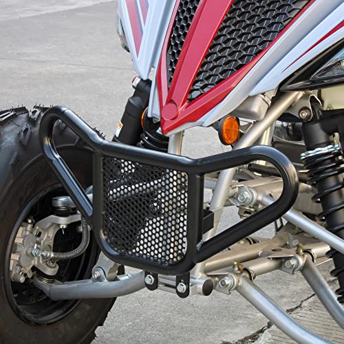 SAUTVS Front Bumper Assembly Kit for Yamaha Raptor YFM 700 2006-2022, Black Aluminum Front Bumper Compatible with Yamaha Raptor YFM 700 / 700R 2006-2023 Accessories - Image 4