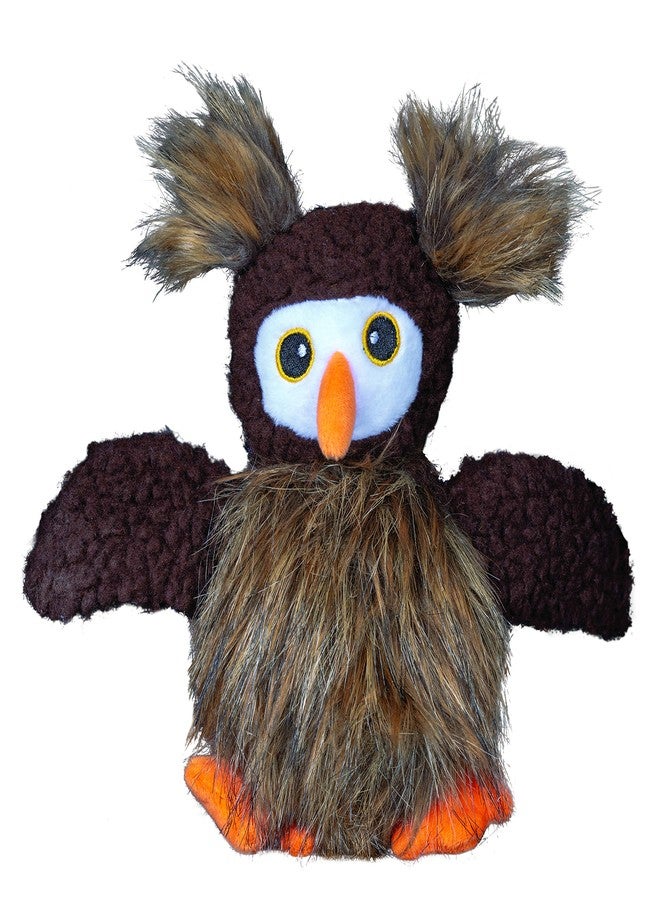 Spunky pup Owl with Ball Squeaker - Image 2