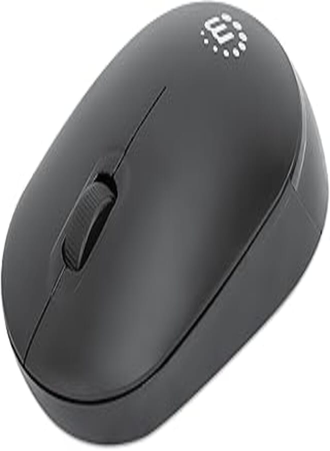 Manhattan Performance III Wireless Optical USB Mouse 1000 DPI - 190145 - Black