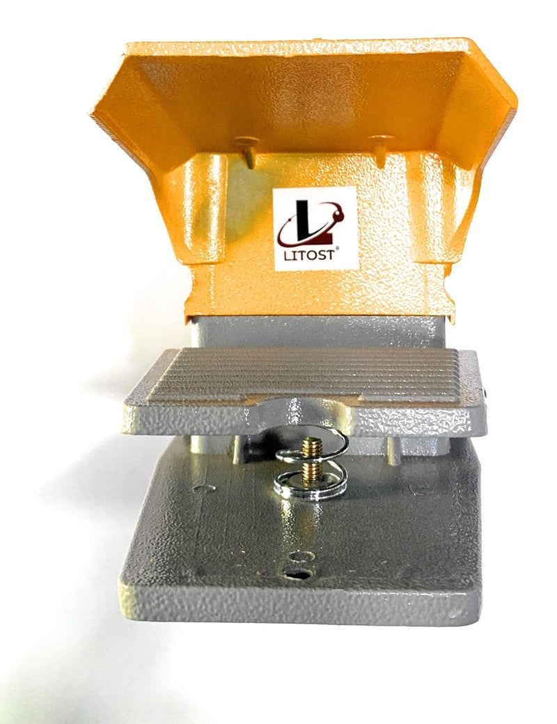 Litost Litost Foot Switch 15A 220380 Volt AC Sewing Machine Speed Controller Type FootA7 Heavy Duty Orange  - Image 2