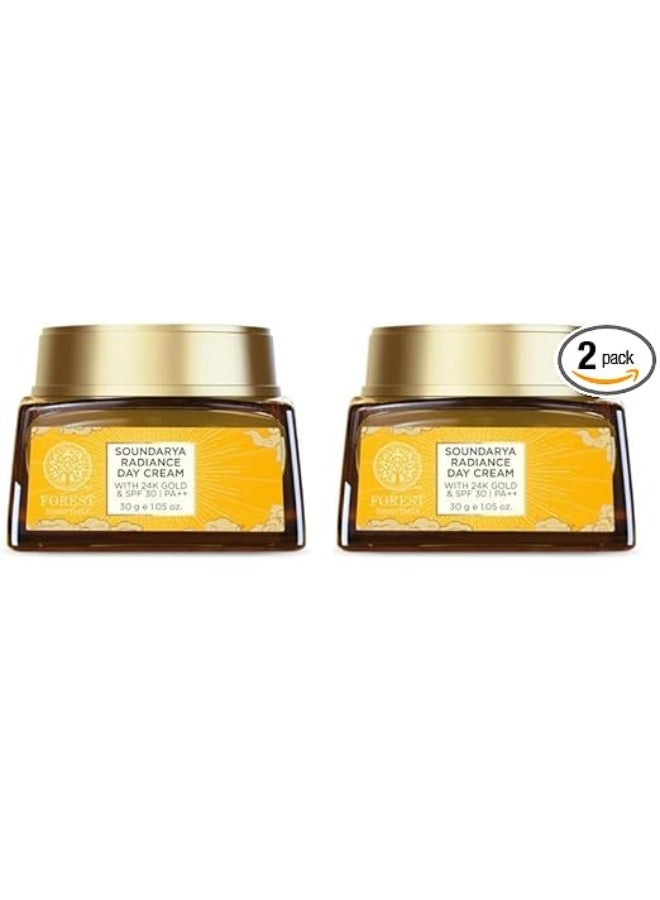 Forest Essentials Soundarya Radiance Day Cream with 24K Gold & SPF 25 - Image 1