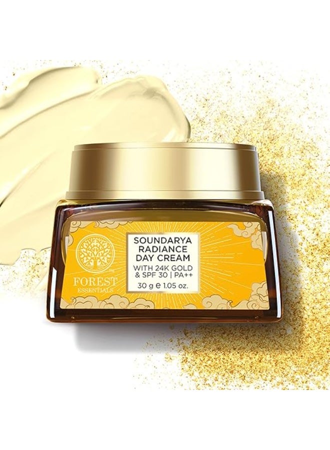 Forest Essentials Soundarya Radiance Day Cream with 24K Gold & SPF 25 - Image 2