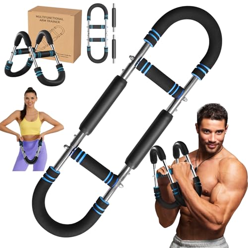 CARETHYS Twister Arm Trainer, Adjustable Chest Workout Equipment, Arm Trainer for Men, Arm Exercise Equipment, Chest Trainer for Men, Shoulders and Forearms Muscle Training Fitness Equipment - Image 1