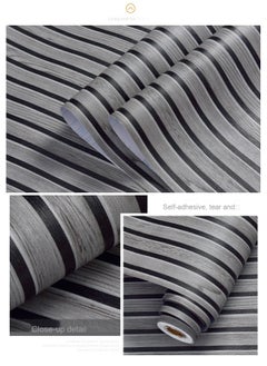 Anna 45cm x 10m Waterproof Decorative Wallpaper for Home Bedroom and Living Room Wall  - Image 3
