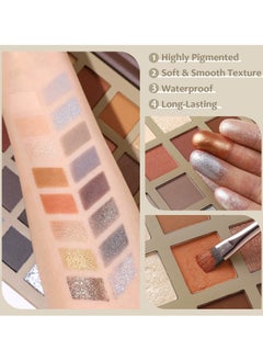 UCANBE 40-Color Spotlight Eyeshadow Palette Matte & Shimmer Earthy Tones - pzsku/Z3A65A3B280C643106B8EZ/45/_/1723565225/399976d3-6ba6-4434-918a-32af93386cdd