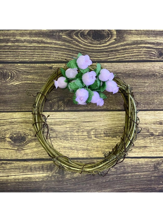 GiftWrap Etc. Lavender Artificial Silk Flower Roses - 12 Mini Bouquets of 12 Rosebuds, 144 Rosebuds Total, Valentine’s Day Wedding Decor, Easter Pastel Reception Flowers, Spring Anniversary Wreath - Image 3