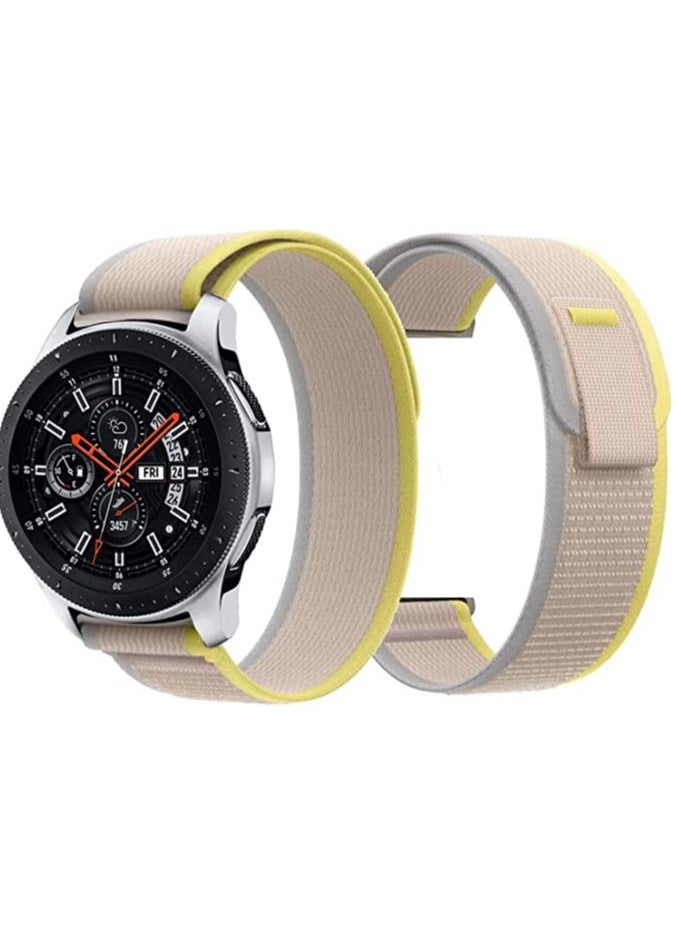 Generic - Alpine Loop 22mm Compatible With Xiaomi Watch Color Sport Color 2 S1 Active/ Huami Amazfit GTR 47mm GTR 3 Pro, Durable Sport Nylon Strap With Titanium G Hook  Black - Image 1