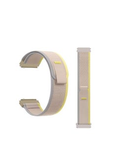 Alpine Loop 22mm Compatible With Xiaomi Watch Color Sport Color 2 S1 Active/ Huami Amazfit GTR 47mm GTR 3 Pro, Durable Sport Nylon Strap With Titanium G Hook  Black