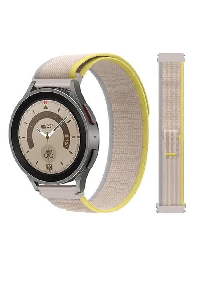 Generic - Alpine Loop 22mm Compatible With Xiaomi Watch Color Sport Color 2 S1 Active/ Huami Amazfit GTR 47mm GTR 3 Pro, Durable Sport Nylon Strap With Titanium G Hook  Black - Image 1