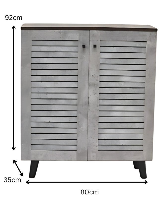 SULSHA Modern Wooden Shoe Cabinet, Shoes Rack With Storage, Shelf Cabinet - Image 2