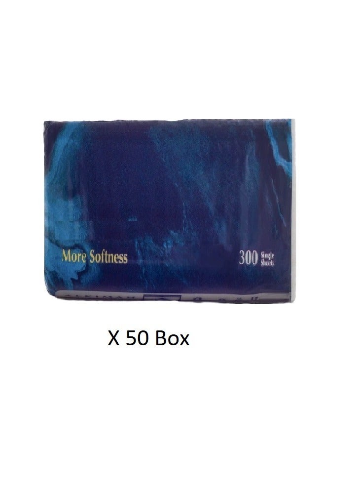Generic Soft Tissue 300 Single Sheets Pack of 5 Each Pack 10 Box  - Image 3