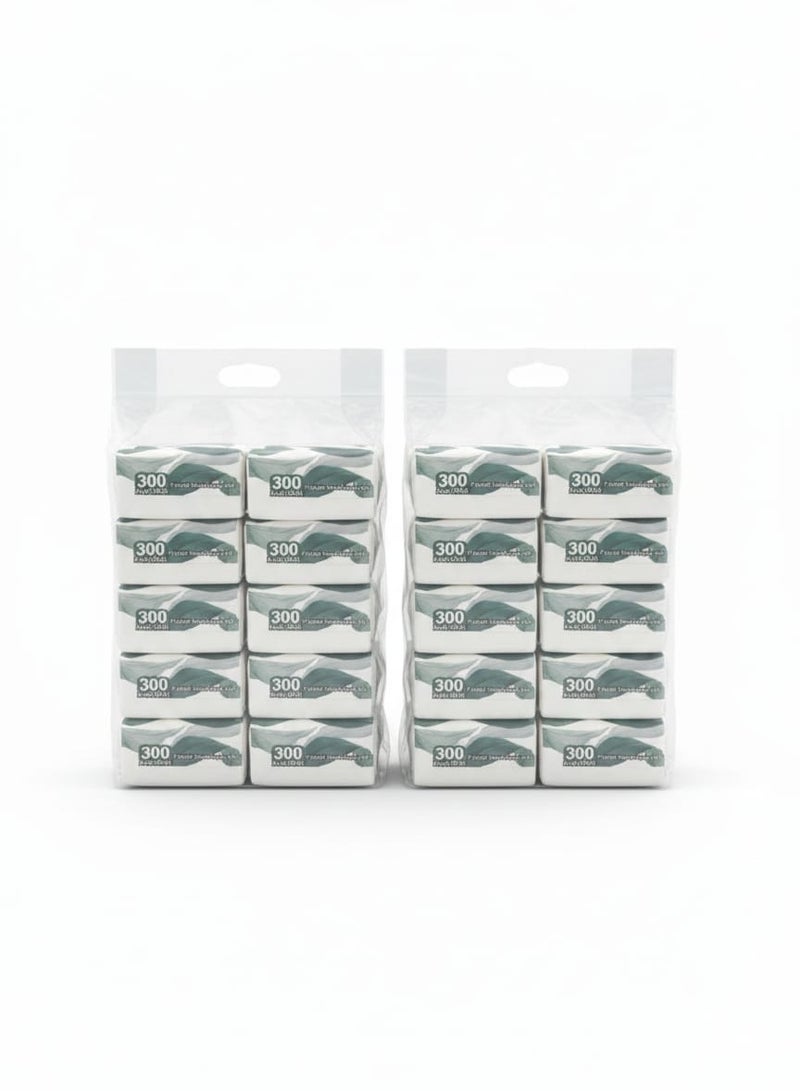 Soft Tissue 300 Single Sheets Pack of 5 Each Pack 10 Box - Image 3