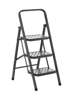 Wide 3-Step Ladder – Foldable Heavy-Duty Step Ladder for Home and Work