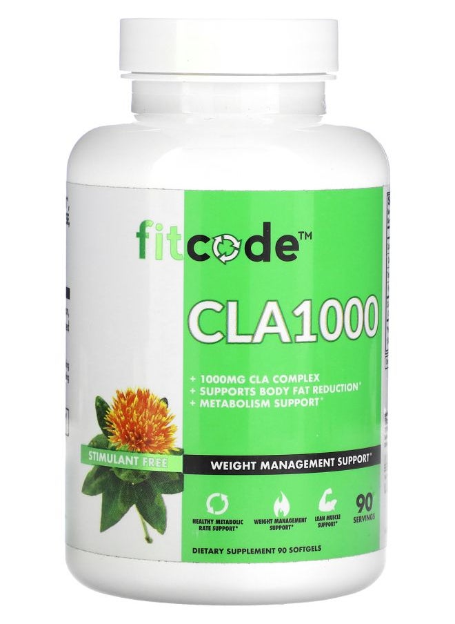 fitcode CLA1000 1000 mg 90 Softgels 