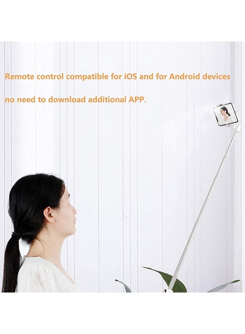 General Selfie Stick, Lightweight Retractable Selfie Tripod, Selfie Tool Remote Control 2-in-1 Wireless Selfie Stick for Wedding Photo Party  - Image 3