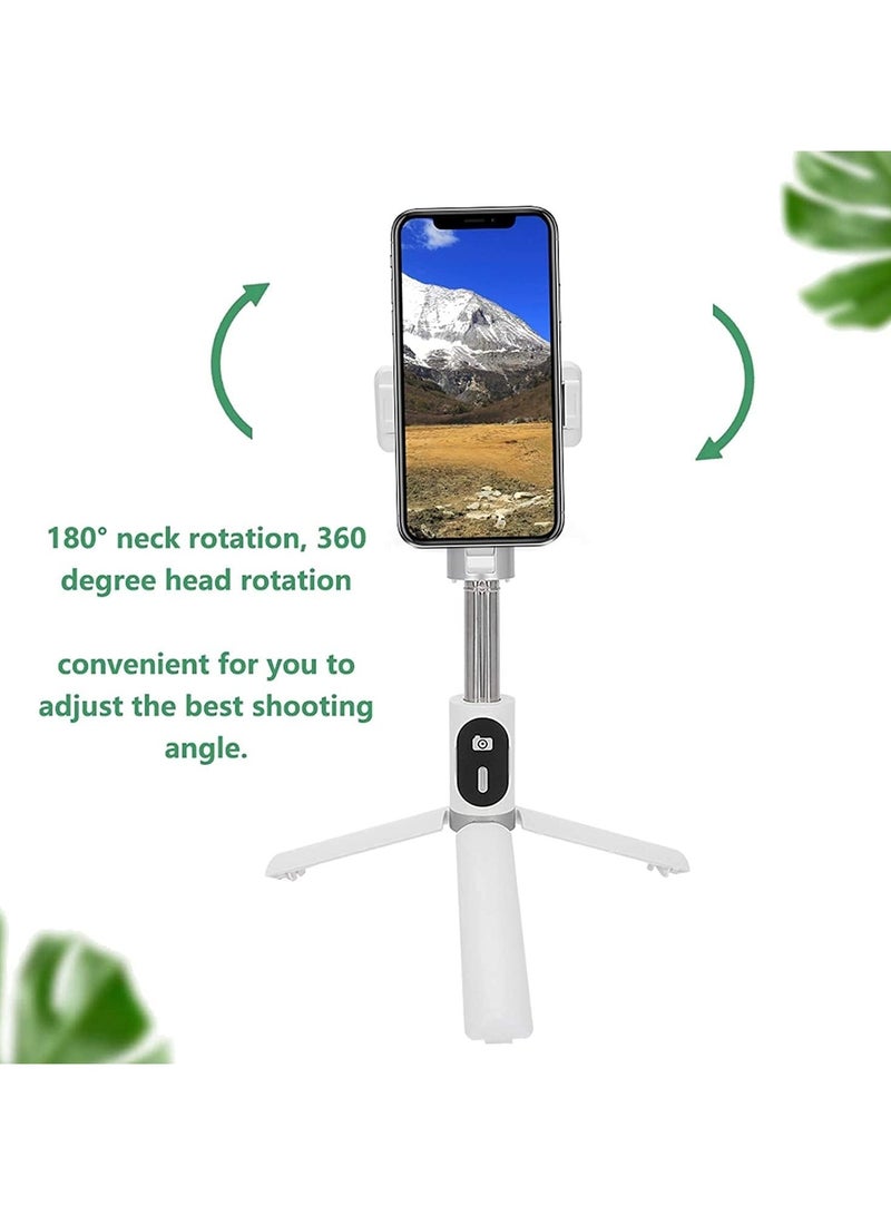 General Selfie Stick, Lightweight Retractable Selfie Tripod, Selfie Tool Remote Control 2-in-1 Wireless Selfie Stick for Wedding Photo Party  - Image 4