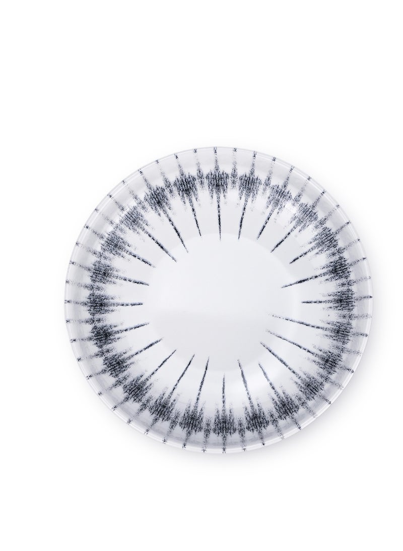 EDESSA Edessa Cosmo 21cm Ceramic Soup Plate, White (Set of 6)  - Image 5