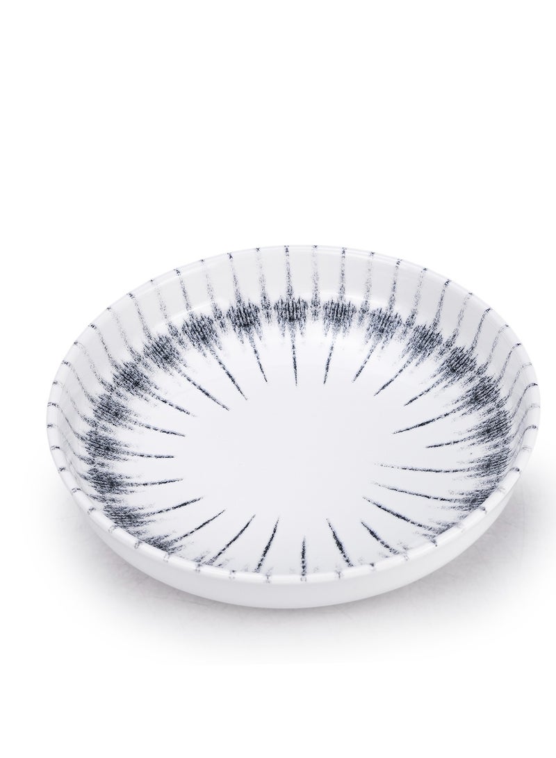 EDESSA Edessa Cosmo 21cm Ceramic Soup Plate, White (Set of 6)  - Image 4