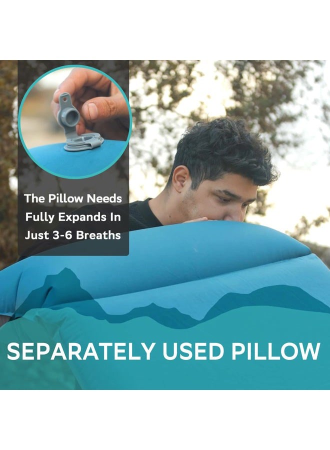 Clostnature Self Inflating Sleeping Pad for Camping - 1.5/2/3 inch Camping Pad, Lightweight Inflatable Camping Mattress Pad, Insulated Foam Sleeping Mat for Backpacking, Tent, Hammock - Image 3