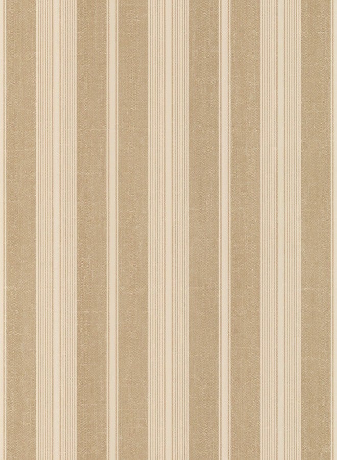 Norwall Cushion Stripe Wallpaper - Image 1