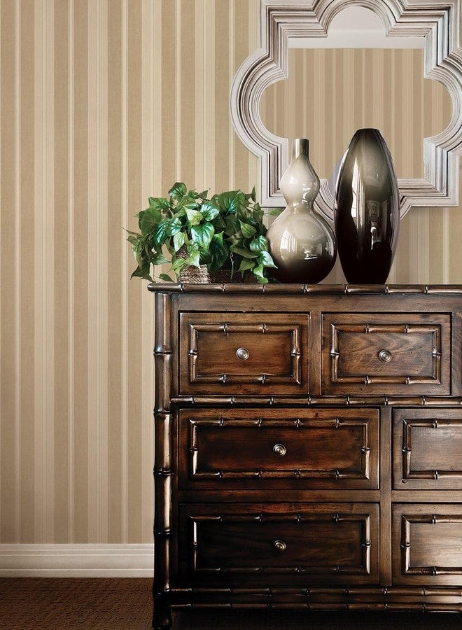Norwall Cushion Stripe Wallpaper - Image 2