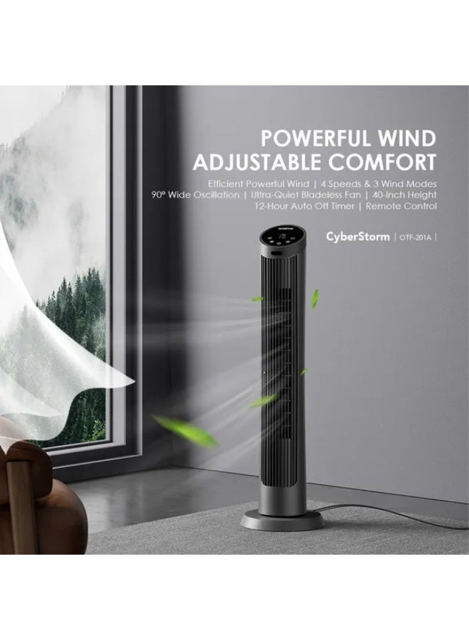 oraimo CyberStorm 40 Inch 50W Tower Fan - Image 4